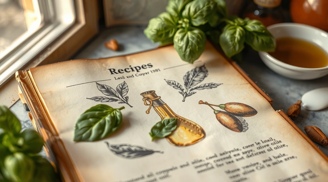 Antico libro di ricette